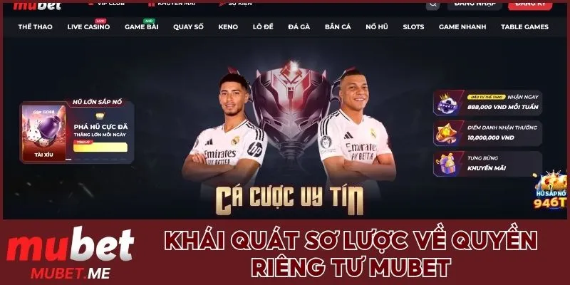 Khái quát sơ lược về quyền riêng tư MUBET