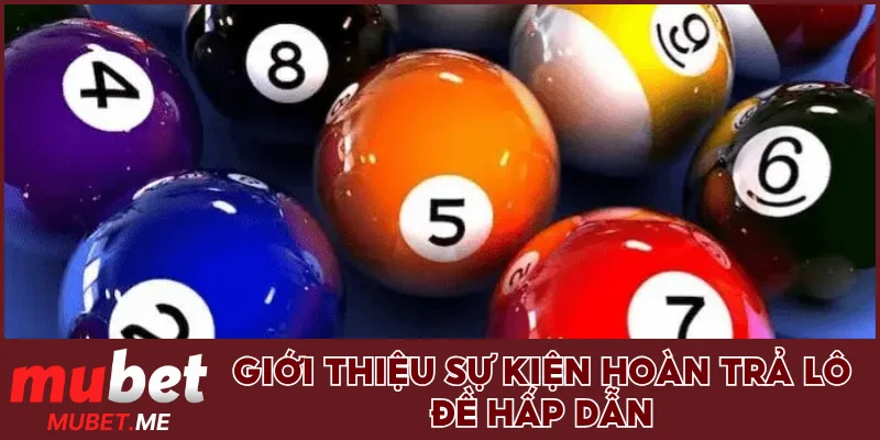 Thông tin sự kiện hoàn trả lô đề lên đến 0.95%